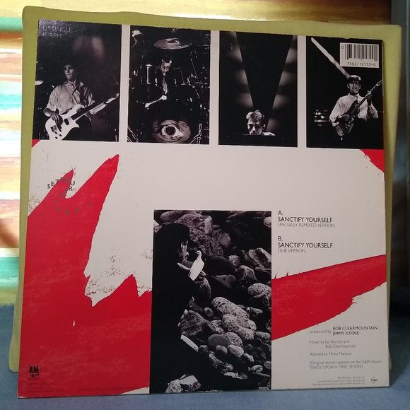 Simple Minds Sanctify Yourself 1986 Single Vinyl record - Picture 2 of 4